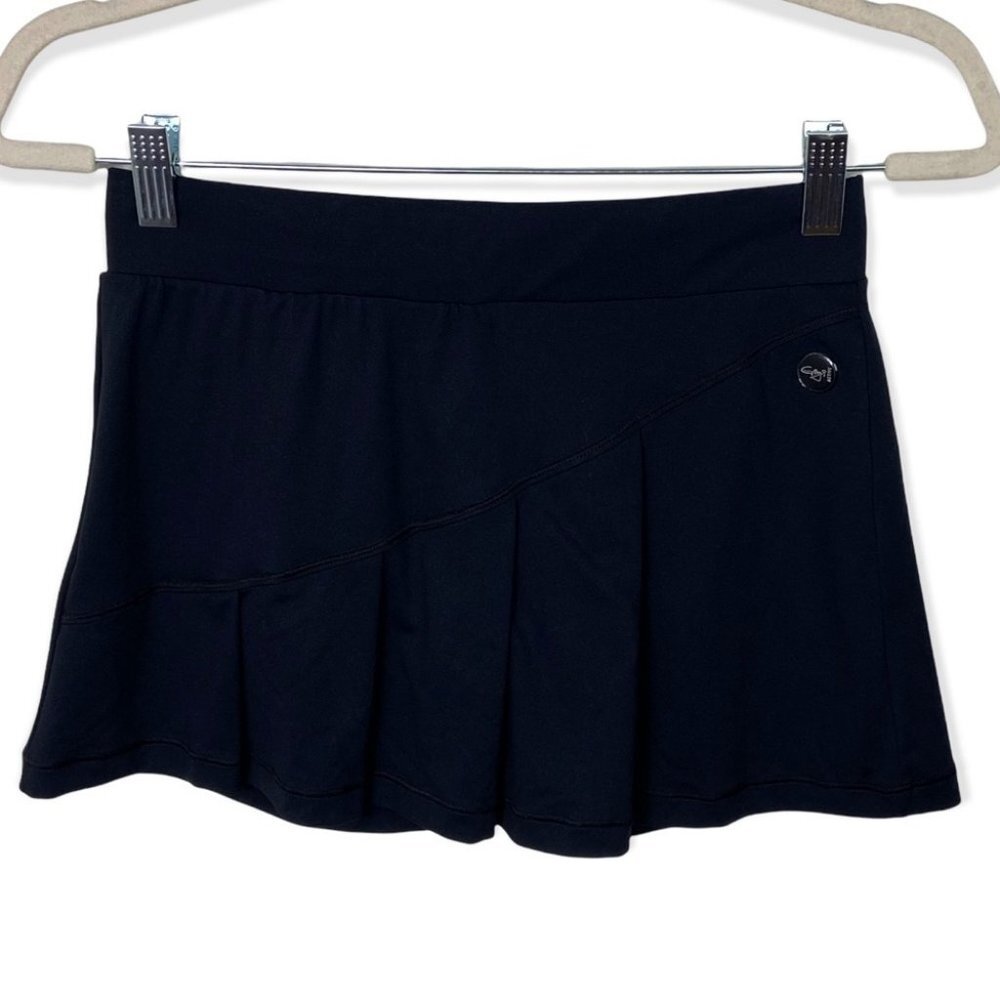 Gigi Active Black Skort High Rise Swim‎ Tennis Running Activewear Size Small S